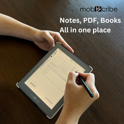 Refurbished | MobiScribe Wave - B&W | 7.8" 64GB Waterproof E-Reader